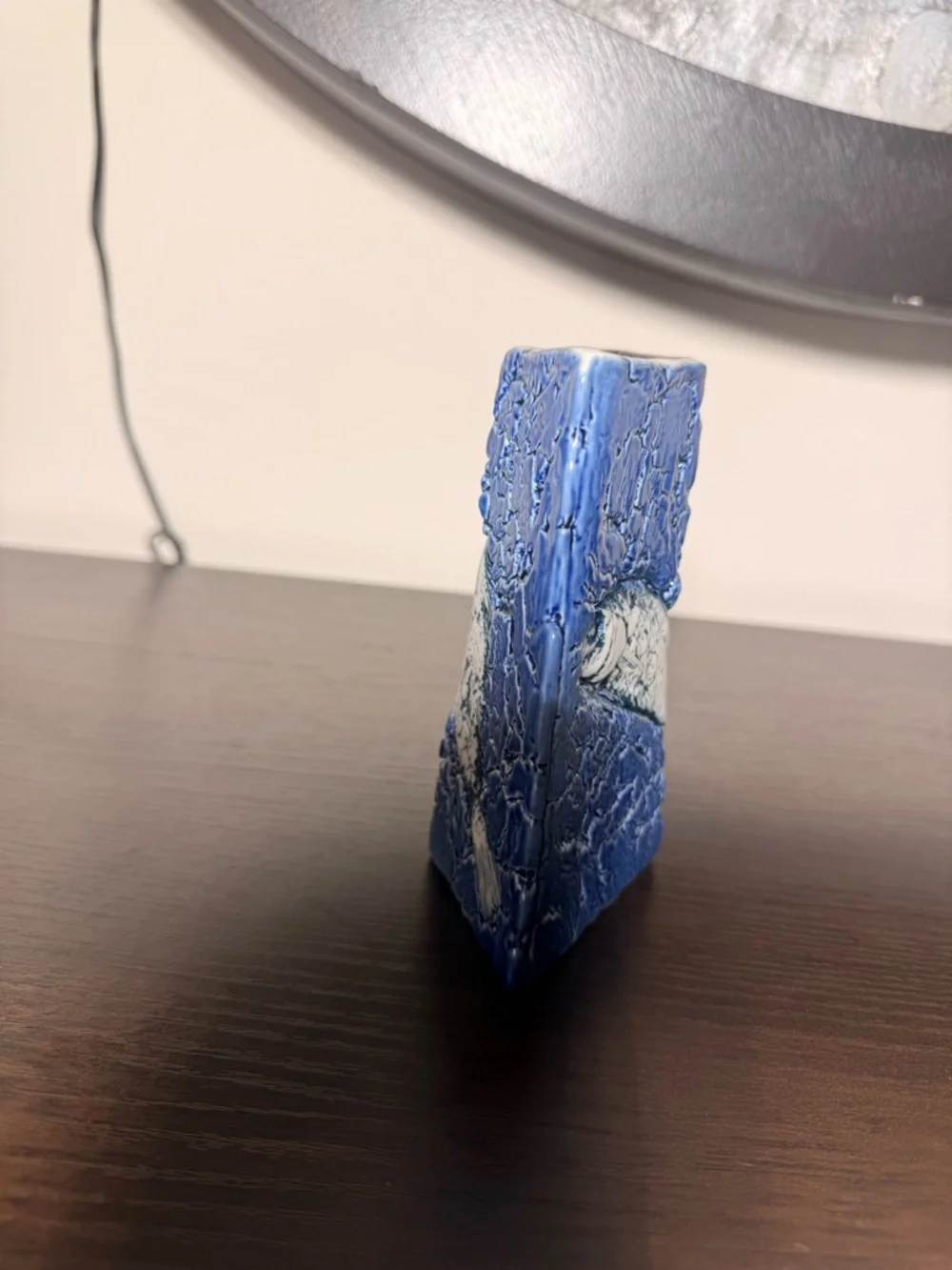 Blue Fish Aquarium Ornament - Decorative Fish Accent